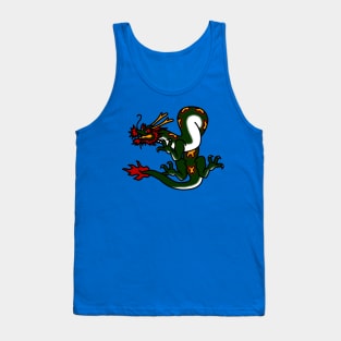 Green Dragon Tank Top